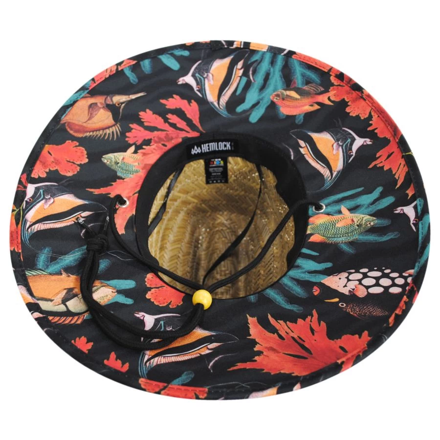 Youth Finley Rush Straw Lifeguard Hat 5 Youth Finley Rush Straw Lifeguard Hat - Image 3