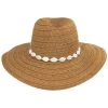 Violet Toyo Straw Western Hat -ChicHeadwear Haven 464955