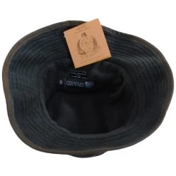 The Storm Waxed Cotton Bucket Hat -ChicHeadwear Haven 465012