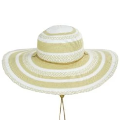 Yuri Toyo Straw Striped Swinger Hat