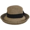 Scala Hera Toyo Straw Kettle Edge Sun Hat -ChicHeadwear Haven 465204