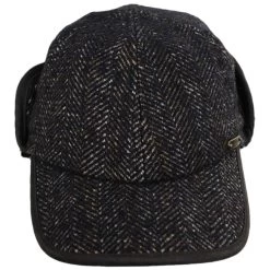 Stetson Bodie Wool Blend Earflap Baseball Cap