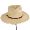 Scala Sandy Cay Raffia Straw Outback Hat -ChicHeadwear Haven 466238