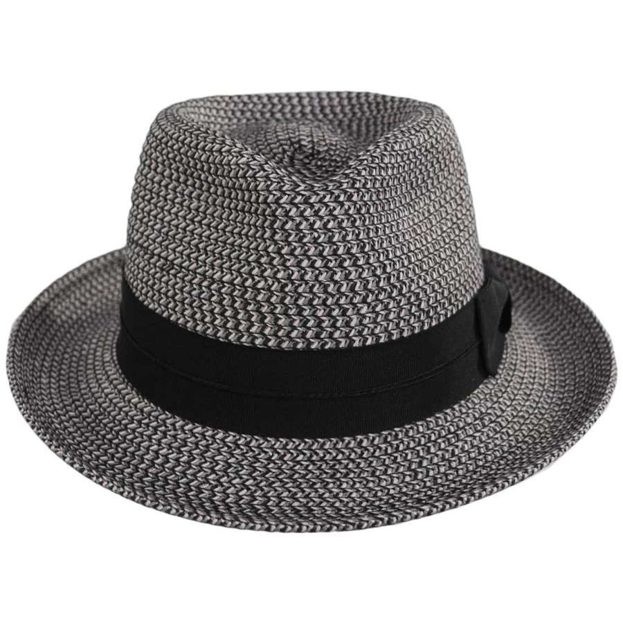 Scala Marton Toyo Straw Fedora Hat 3 Scala Marton Toyo Straw Fedora Hat