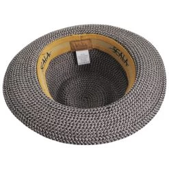 Scala Marton Toyo Straw Fedora Hat 7 Scala Marton Toyo Straw Fedora Hat -ChicHeadwear Haven 466262