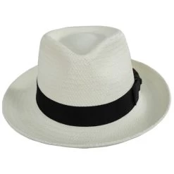 Scala Botanic Toyo Straw Fedora Hat