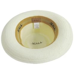 Scala Botanic Toyo Straw Fedora Hat -ChicHeadwear Haven 466298