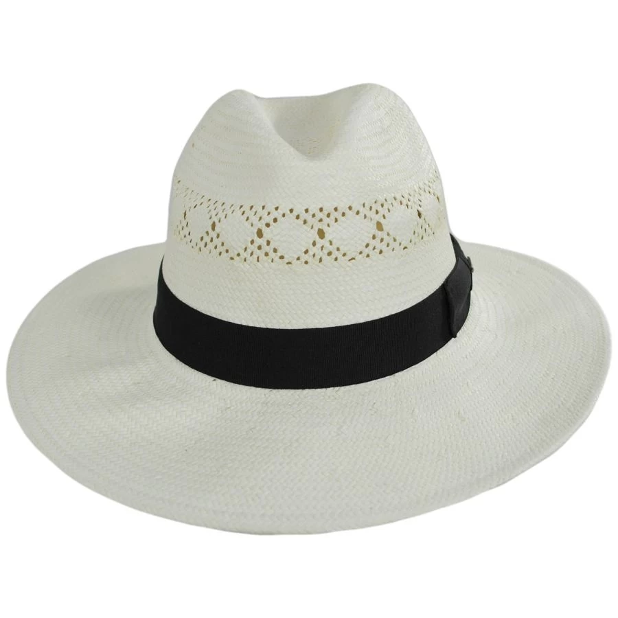 Scala Beau Toyo Straw Fedora Hat 3 Scala Beau Toyo Straw Fedora Hat