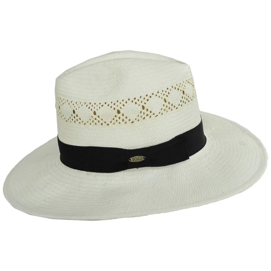 Scala Beau Toyo Straw Fedora Hat 4 Scala Beau Toyo Straw Fedora Hat - Image 2