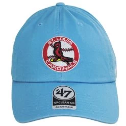 '47 BRAND St. Louis Cardinals MLB Clean Up Strapback Baseball Cap Dad Hat