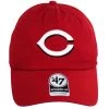 '47 BRAND Cincinnati Reds MLB Clean Up Strapback Baseball Cap Dad Hat -ChicHeadwear Haven 466533