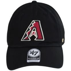 '47 BRAND Arizona Diamondbacks MLB Clean Up Strapback Baseball Cap Dad Hat