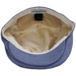 Tenby Mini Windowpane Cotton Ivy Cap -ChicHeadwear Haven 466620