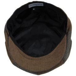 Reading Mixed Herringbone Cotton Newsboy Cap -ChicHeadwear Haven 466665
