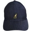 Kangol Logo Denim FlexFit Fitted Baseball Cap -ChicHeadwear Haven 467150