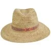 Alexis Crochet Raffia Straw Fedora Hat -ChicHeadwear Haven 467310