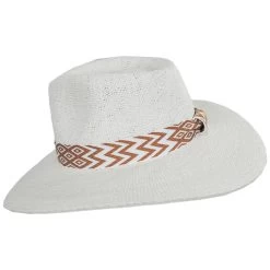 Chelsea Toyo Straw Rancher Fedora Hat -ChicHeadwear Haven 467361