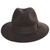 Officially Licensed Crushable Wool Felt Safari Fedora Hat -ChicHeadwear Haven 467712