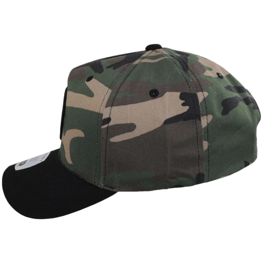 Crest 5-Panel Snapback Baseball Cap 4 Crest 5-Panel Snapback Baseball Cap - Image 2