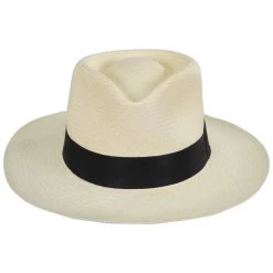 Grade 10 Panama Straw C-Crown Fedora Hat