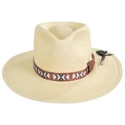 RENEGADE Foss Panama Straw Fedora Hat