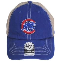 '47 BRAND Chicago Cubs Trawler 47 Mesh Clean Up Baseball Cap