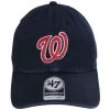 '47 BRAND Washington Nationals MLB Clean Up Strapback Baseball Cap Dad Hat 1 '47 BRAND Washington Nationals MLB Clean Up Strapback Baseball Cap Dad Hat -ChicHeadwear Haven 469412