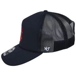 '47 BRAND Boston Red Sox MLB Foam Mesh Trucker Snapback Baseball Cap -ChicHeadwear Haven 470537