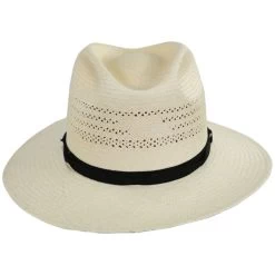 Bailey Coram Panama Straw Fedora Hat