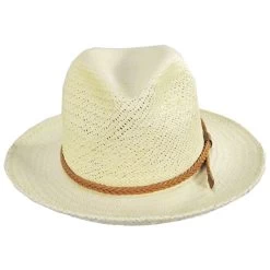 Bailey Crispin Panama Straw Fedora Hat