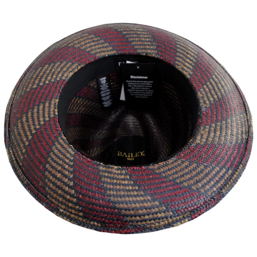 Bailey Giles Panama Straw Fedora Hat 5 Bailey Giles Panama Straw Fedora Hat - Image 3