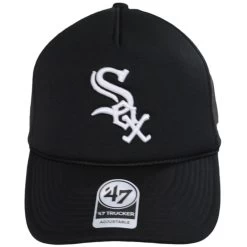'47 BRAND Chicago White Sox MLB Foam Mesh Trucker Snapback Baseball Cap