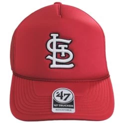'47 BRAND St. Louis Cardinals MLB Foam Mesh Trucker Snapback Baseball Cap