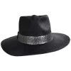 Onyx Grade 3 Panama Fedora Hat -ChicHeadwear Haven 471188