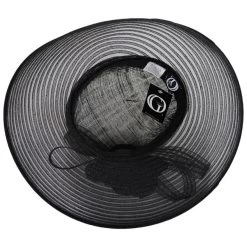 Gloria Sinamay Straw And Horsehair Off Face Hat 7 Gloria Sinamay Straw And Horsehair Off Face Hat -ChicHeadwear Haven 471419