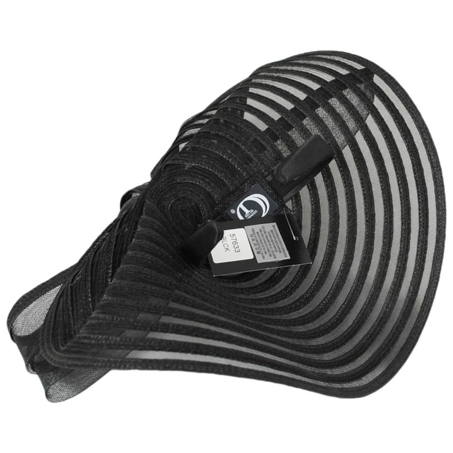 Daphne Poly Braid Disc Fascinator Hat 5 Daphne Poly Braid Disc Fascinator Hat - Image 3