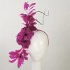 Maud Polka Dot Feather Fascinator Hat -ChicHeadwear Haven 471503