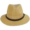 Panama Jack Seadragon Toyo Straw Safari Fedora Hat -ChicHeadwear Haven 471584