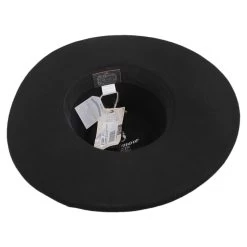 Vintage Couture Revel Heart Wool Felt Rancher Fedora Hat -ChicHeadwear Haven 472149