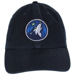 '47 BRAND Minnesota Timberwolves NBA Clean Up Strapback Baseball Cap Dad Hat