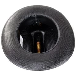 Stetson Open Road Shantung Straw Western Hat - Black -ChicHeadwear Haven 472854