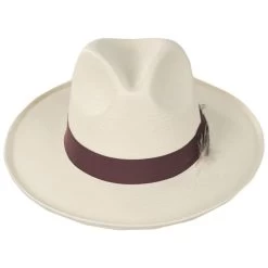 Arlo Shantung Straw Fedora Hat