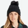 Dillon Knit Pom Pom Beanie - Black 2 Dillon Knit Pom Pom Beanie - Black -ChicHeadwear Haven 472947