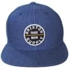 Oath III Cotton Snapback Baseball Cap - Denim Blue -ChicHeadwear Haven 473165