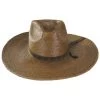 Leigh Palm Straw Fedora Hat - Toffee -ChicHeadwear Haven 474252