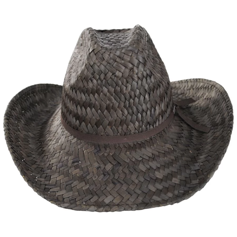 Houston Rush Straw Cowboy Hat - Toffee 3 Houston Rush Straw Cowboy Hat - Toffee