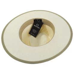 Bandera Reserve Shantung Straw Fedora Hat -ChicHeadwear Haven 475121