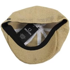 Brood Toyo Straw Newsboy Cap - Natural 7 Brood Toyo Straw Newsboy Cap - Natural -ChicHeadwear Haven 475439