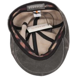 Stetson Regal Antique Leather Duckbill Ivy Cap -ChicHeadwear Haven 476525