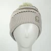 Columbia Sportswear Palmer Peak Repreve Pom Beanie Hat - Stone -ChicHeadwear Haven 476730